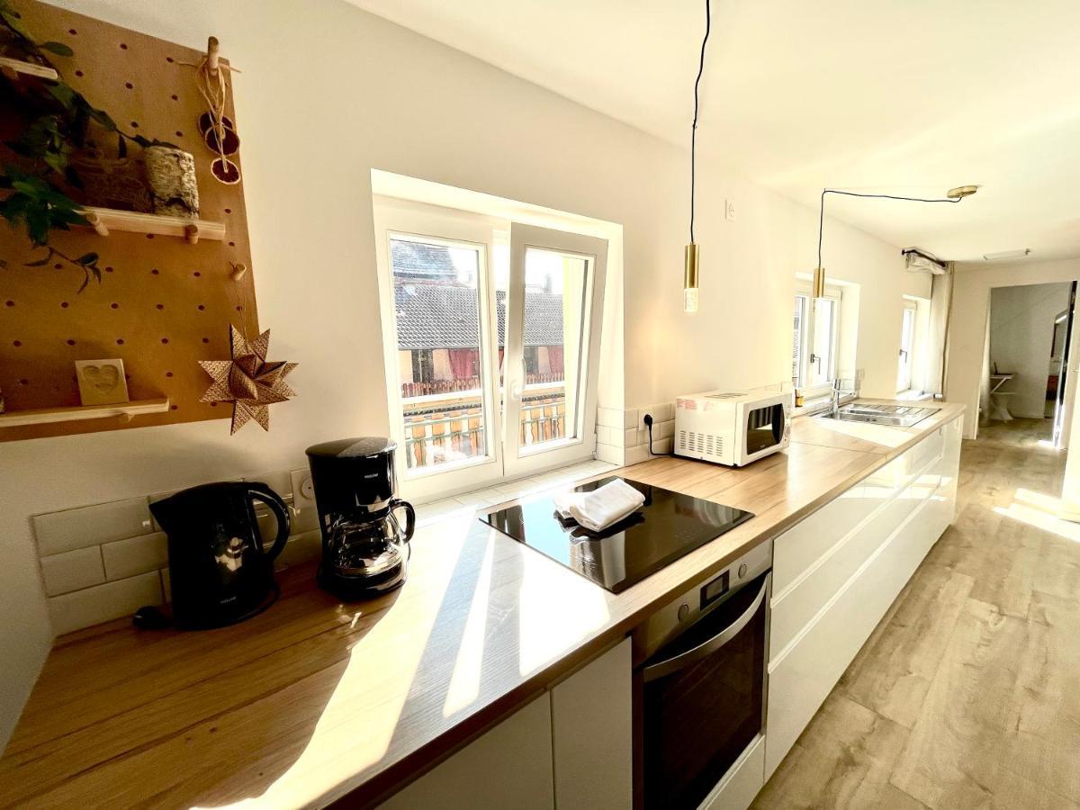 Sous Les Toits Avec Garage Et Terrasse A Ribeauville Exterior photo
